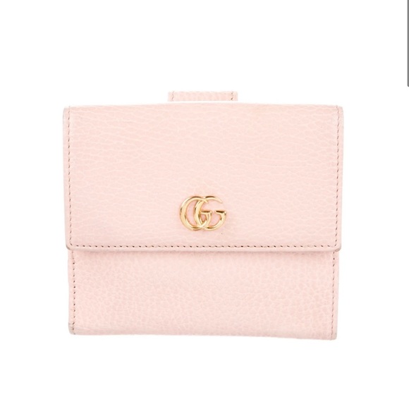 Gucci Marmont Leather Compact Wallet - Picture 1 of 11